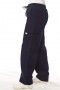 Features cargo pockets on both sides.
Shown in Navy Blue.
Model is wearing size Small.